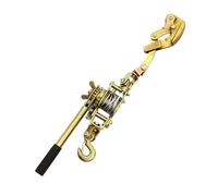 Tensor De Cable De Acero De Alta Resistencia - Herramienta De Tracción De Doble Gancho De 22,05 X 4,13 X 2,95 Pulgadas, Extractor De Cable De Alta Resistencia 1T 2T, Cabrestante Manual Reforzado | Dis