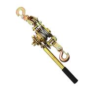 Tensor de cable: tensor de alambre multifuncional, herramienta manual de extractor de acero de doble gancho, tensorr de cabrestante de cable de jardín para tractores, agricultura, cercas industriales,