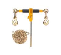 Tensor de Cadena 5/16"-3/8"-Duoku-Pack de 2-Fijaciones de Carga Robusta-Palanca Antideslizante