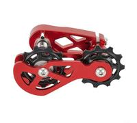Tensor de cadena de bicicleta convertidor de una sola velocidad, guía de cadena ajustable para marcos de caída, dispositivo anticaídas de aleación de aluminio convierte de 8 a 12 velocidades a