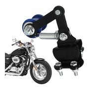Tensor de cadena de motocicleta: guía de rodillos de 12 cm, ajustes de cadenas, herramienta flexible, ajuste del conductor | Ayuda de tensión pesada para bicicleta de suciedad Atv Motocicleta Riding