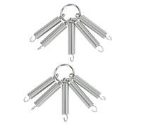 Tensor de cadena de neumáticos de 2 piezas, tensor de cadena de alta precisión de acero inoxidable de 23 cm para soplador de nieve, tractor de jardín, vehículo utilitario