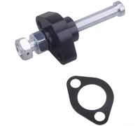 Tensor de cadena manual de aluminio para Honda CBR600F F3 F4 (negro)