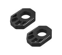 Tensor de cadena para Ajuste para Honda CRF250L CRF300L, Ajustador de cadena de bicicleta de cross, bloques de eje trasero, tensor de cadena, piezas todoterreno Cadena Ajustador Tensor(Black)