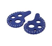 Tensor de cadena para Ajuste para Yamaha Fit para TTR 125 2005-2025 Motor Bike Piezas de motocicleta Guía de cadena Regulador de guía de ajuste Tensores de Cadena(Blue)