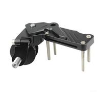 Tensor de cadena universal para kit de montaje de bicicletas eléctricas | Ligero para aluminio, fácil ajuste, reduce los golpes de cadena, ajuste universal, negro o plateado