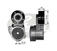Tensor de correa, correa poli V FleetRunner GATES T38563