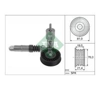Tensor De Correa Correa Poli V Schaeffler Ina 534 0014 10 para Audi Seat Skoda