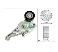 Tensor de la correa trapezoidal acanalada 534 0151 10 INA para VW FORD SKODA