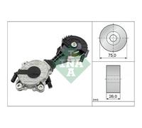 Tensor de la correa trapezoidal acanalada 534 0425 10 INA para CITROËN PEUGEOT