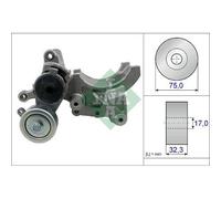 Tensor de la correa trapezoidal acanalada 534 0452 10 INA para TOYOTA