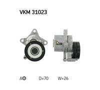 Tensor De Correa Correa Poli V Skf VKM 31023 para Audi Seat Skoda VW Arriba