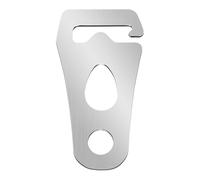 Tensor de cuerda - Conector de hebilla para cuerdas tensoras para tiendas de campaña exteriores, de ajuste de cable inoxidable ProKit, mosquetón para cuerda tensora | Soporte de bloqueo seguro