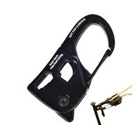 Tensor de Cuerda de Tienda - Piezas de Ajuste Ligeras de Metal, Forma mínima, de sujeción Seguro para la Cuerda tensora, diseño de fijación a Prueba de corrosión, Mejora la fiabilidad de la