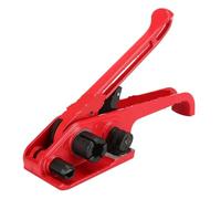 Tensor De Empacadora Manual 1608PET Correa Acero Plástico Máquina Especial Metal Pesado Flejado Sin Esfuerzo Alta Eficiencia(Red)