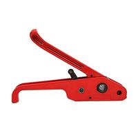 Tensor de Flejado de Cinta Manual Herramienta de Encuadernación de Herramienta Combinada sin Sellado Rojo para Cinta PET/PP de 16~19mm (MOTOULAXna4ezmi8yo-11)