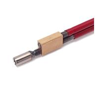 Tensor de Guitarra de Dos Vías 310mm Gh17 Dos Cabezales | Latón Rojo, Doble Varilla de Armadura, Control Firme del Mástil, Construcción Robusta para Guitarra