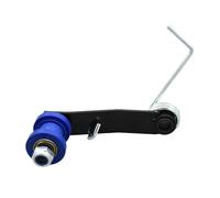 Tensor de la Cadena Guía de Control Deslizante de Rodillo Polea de la Rueda del ajustador Compatible con 420 428 530 Cadena Setta de Motocicleta ATV Dirt Bike(Blue Regulator)