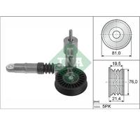 Tensor de la correa trapezoidal acanalada 534 0014 10 INA para VW AUDI SKODA