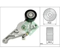 Tensor de la correa trapezoidal acanalada 534 0151 10 INA para VW FORD SKODA