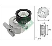 Tensor de la correa trapezoidal acanalada 534 0249 10 INA para MAZDA VOLVO FORD
