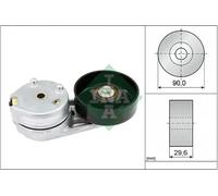 Tensor de la correa trapezoidal acanalada 534 0358 10 INA para LAND ROVER