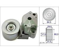 Tensor de la correa trapezoidal acanalada 534 0477 10 INA para MITSUBISHI