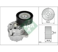 Tensor de la correa trapezoidal acanalada 534 0481 10 INA para MERCEDES-BENZ
