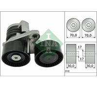 Brazo tensor, correa en V INA 534 0496 10