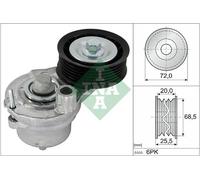 Tensor de la correa trapezoidal acanalada 534 0703 10 INA para CHEVROLET OPEL