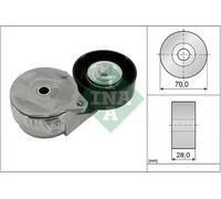 Tensor de la correa trapezoidal acanalada 534 0813 10 INA para NISSAN RENAULT