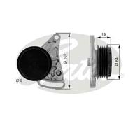 Tensor de la correa trapezoidal acanalada T38068 GATES para AUDI VW SKODA