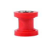 Tensor de polea universal, 10mm, tensor deslizante, guía de rueda para motocicleta Pit Dirt Mini Bike Atv(Rojo)