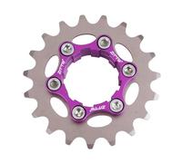 Tensor de rueda libre de bicicleta de una sola velocidad para un mejor rendimiento de engranaje con diseño CNC y variaciones de dientes (19T)