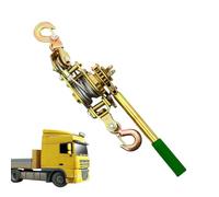 Tensor de trinquete - Tensor de alambre de sujeción de cable, servidor de cuerda tensor manual, polea de trinquete con engranajes reforzados para de granja, automotriz, maquinaria