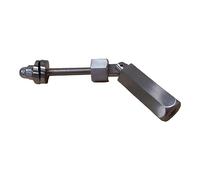 Tensor para cable de 4 mm, fijación manual sobre poste de acero inoxidable satinado A4