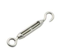Tensor Tensor de tornillo tensor cuerda alambre, conector apretado, M4/M5/M6/M8, gancho aparejo, 1 ud(M6,O to C)