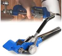 Tensor y cortador de correas de acero inoxidable resistente para bandas de metal de 4,6 a 25 mm, herramienta de banda duradera para flejado de acero, aplicaciones de bobina y uso industrial