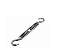 Tensores de Alambre Ganchos de aparejo cadena ajustables acero inoxidable 304, tensor ojo, dispositivo tensión cuerda alambre, línea Oc Oo Cc, 1 Uds(M8,CC Type)