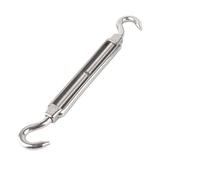 Tensores de Alambre Tensor de alambre tensor 1 pieza cuerda acero inoxidable 304 for lona parasol accesorios fijación red Cable gancho expansión ajustable(CC Type,M12)