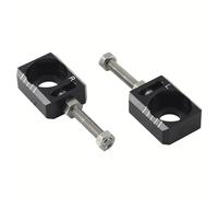 Tensores de Cadena Ajuste para Surron Light Bee SX Dirt Bike vehículo Motocross piezas modificadas eje trasero bloque Ajustador de cadena Ajustador de cadena(Orange)
