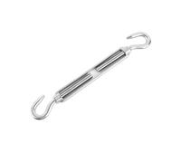 Tensores Para Toldos M4-M27 304 Stainless Steel Oo/Cc Type Adjust Chain Rigging Hooks & Eye Turnbuckle Wire Rope Tension Device(CC Type,M18-1pcs)