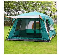 Tent for Camping 5 to 8 Persons Waterproof,Two Rooms and One Living Room Family Tent Light Sturdy Big Tents for Hiking Backpacking