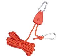 Tent Guy Ropes | Adjustable with Hook | Adjustablle Outdoor Tentt Guide Roppe Ratchett Hangers for Camping, Hiking, Awning, Grow Lights 157,48 pulgadas