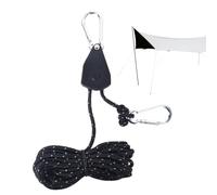Tent Guy Ropes | Adjustable with Hook | Adjustablle Outdoor Tentt Guide Roppe Ratchett Hangers for Camping, Hiking, Awning, Grow Lights 157.48 Inches