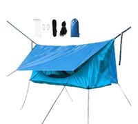 Tent Hammock - Zippered Flat Lay Breathable Adult Camping Canopy