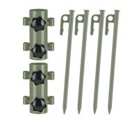 Tent Holder, Tent Rod, Rust Resistant Stable Support Weather Proof Multi Purpose Quick Release Heavy Duty Fit, Rod Support Base for Beach, Camping, Hiking, Fishing