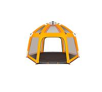 Tent Outdoor 3-4 People Fully Automatic Two-Bedroom One Hall Double Double-Decker Rainproof Outdoor Camping 5-8 Pop-up Large Camping Tent Cabin Beach Tent Quick Installation Waterproof Tent