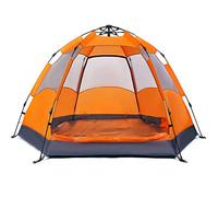 Tent Outdoor Rain Shelter,Pop Up Tent for 3 to 4 Person Automatic Opening Tent Hexagonal,for Camping Backpacking Hiking Beach Outdoor