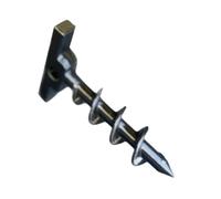 Tent Pegs - Aluminum Camping Tent Stakes | Tent-Stakes | Ground Anchors With Strong Grip Design | Lightweight Camping Peg Kit | Secure Tarp Canopy Awning Fasteners | Beach Sand Grass Greenhouse